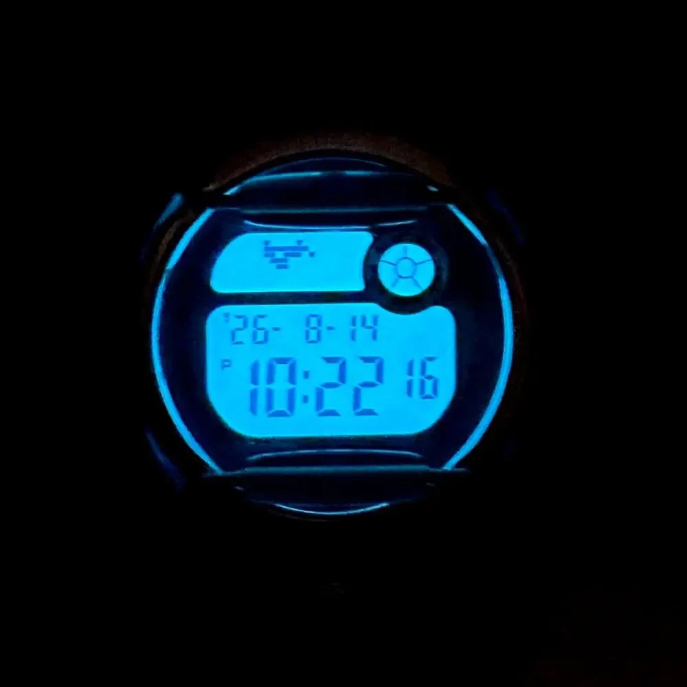 Casio Baby-G BG-169R-8B Translucent Gray Digital Data Bank 200M Women’s Watch